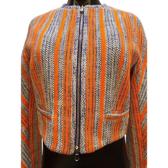 Carven Multicolor Striped Blazer - Picture 5 of 11